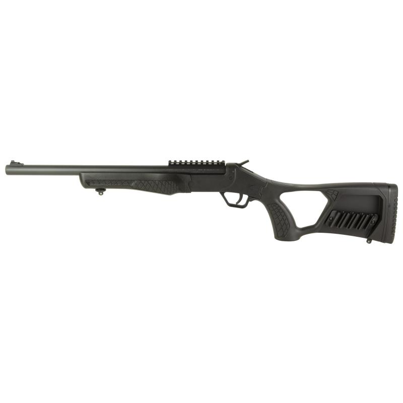 Tuffy Survival, Single Shot, Take Down Rifle, 410 Gauge, 3" Chamber, 45 Long Colt, 16.5" Barrel, Matte Finish, Black, Front Iron Sight, Picatinny Rail, 1 Round SSPS45-BK