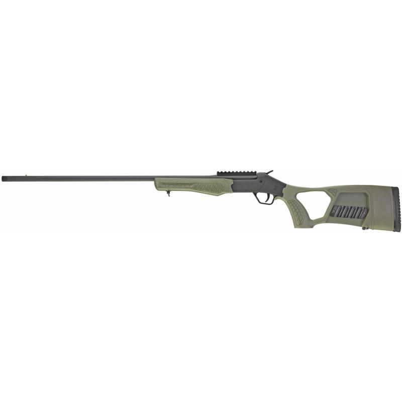 Tuffy Turkey Gun, Single Shot, 410 Gauge, 26" Barrel, Black Color, Green Synthetic Stock, X-Full and Modified Choke Tubes, Fits Adult and Youth with Stock Extensions, 1Rd SSPTKY