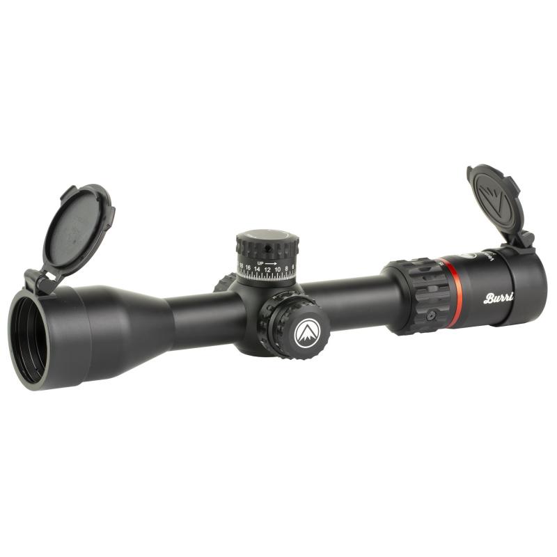 Veracity PH, Rifle Scope with Heads Up Display, 3-15X42mm, RC-MOA Reticle, 30mm Main Tube, First Focal Plane, Matte Finish, Black 200202