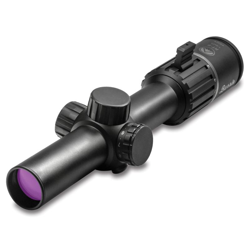 RT-6 1x-6x-24mm Illuminated Ballistic AR Reticle Matte Black