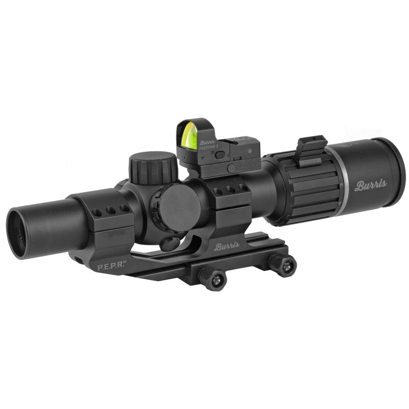 RT-6 1x-6x-24mm Illuminated Ballistic AR Reticle and FastFire Red Dot Reflex Sight Matte Black