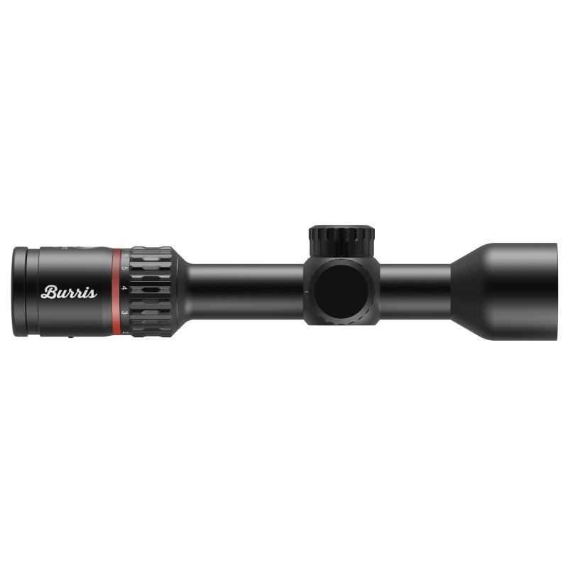 Fullfield, Rifle Scope, 2-8X Magnification, Second Focal Plane, Plex Reticle, 35mm Objective, 1" Main Tube, Matte Finish, Black 201501