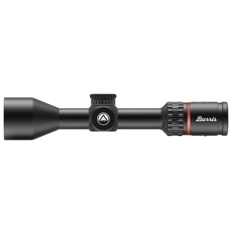 Fullfield, Rifle Scope, 2.5-10X Magnification, Second Focal Plane, Plex Reticle, 42mm Objective, 1" Main Tube, Matte Finish, Black 201512