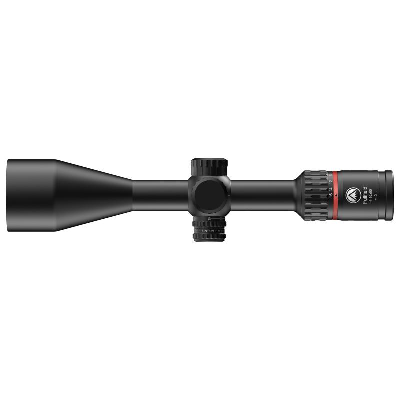 Fullfield, Rifle Scope, 4-16X Magnification, Second Focal Plane, Ballistic E3 Reticle, 50mm Objective, 1" Main Tube, Matte Finish, Black 201550