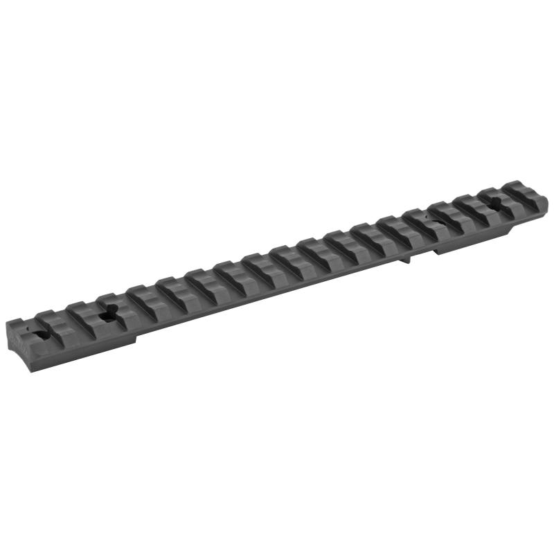 Xtreme Tactical 1 Piece Base, Savage Round Rear Long, Steel, No Cantilever, Fits Savage LA, Compatible w/All Weaver-style and Picatinny-style Rings, Matte Finish 410660