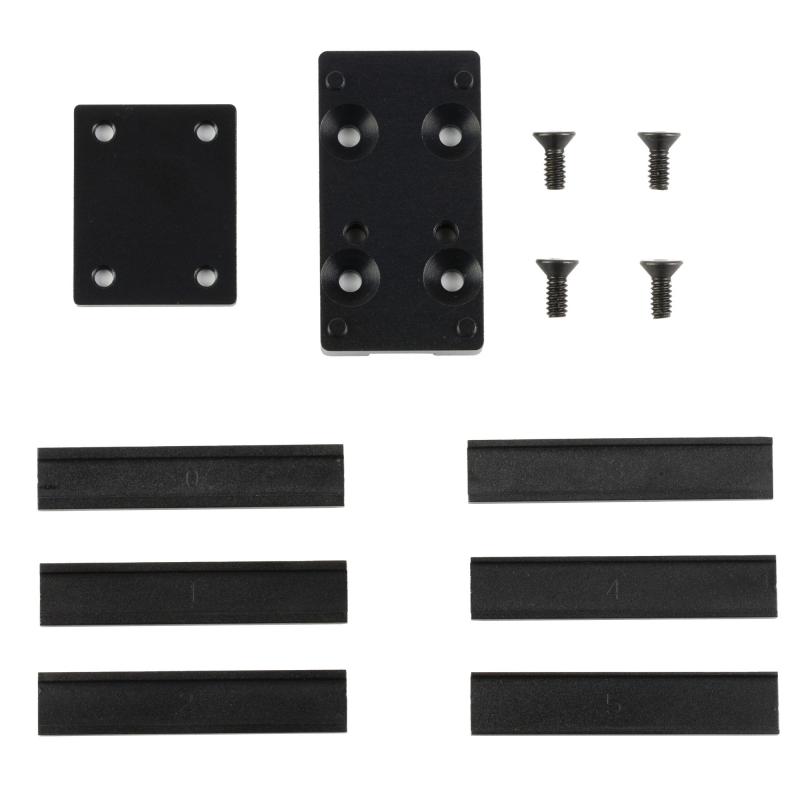 Speedbead, Universal Vent Rib Mount, Fits Standard Shotgun Vent Rib, For Burris FastFire, Anodized Finish, Black 410688