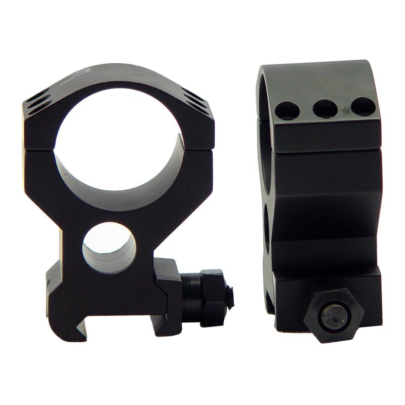 Xtreme Tactical Rings Xtra-High Matte 30mm Two Ring Package