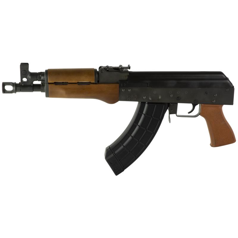 VSKA Draco, Semi-automatic Pistol| 7.62X39, 12.25" Barrel, Wood Furniture, Black, 30Rd, 1 Magazine HG6501-N