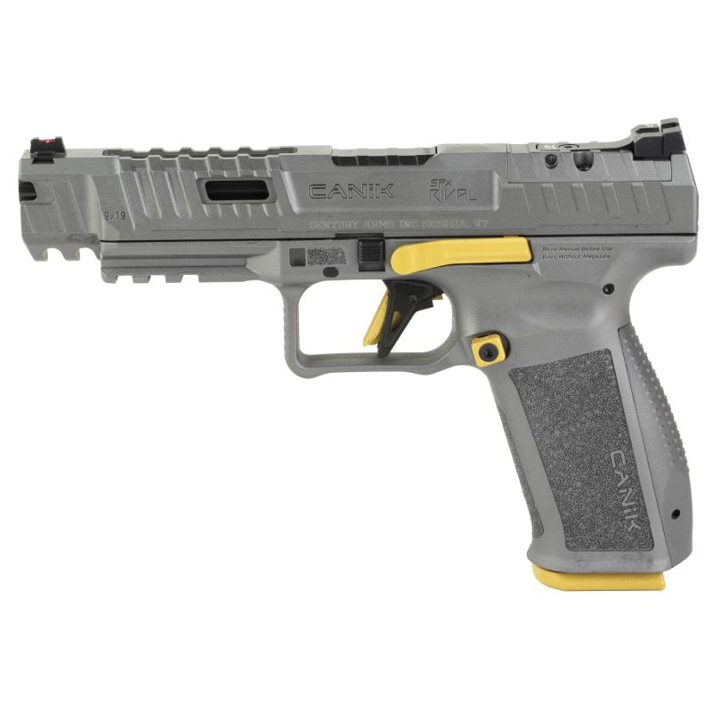 CENT CANIK SFx RIVAL | 9MM 5" GREY GOLD 2 18RD
