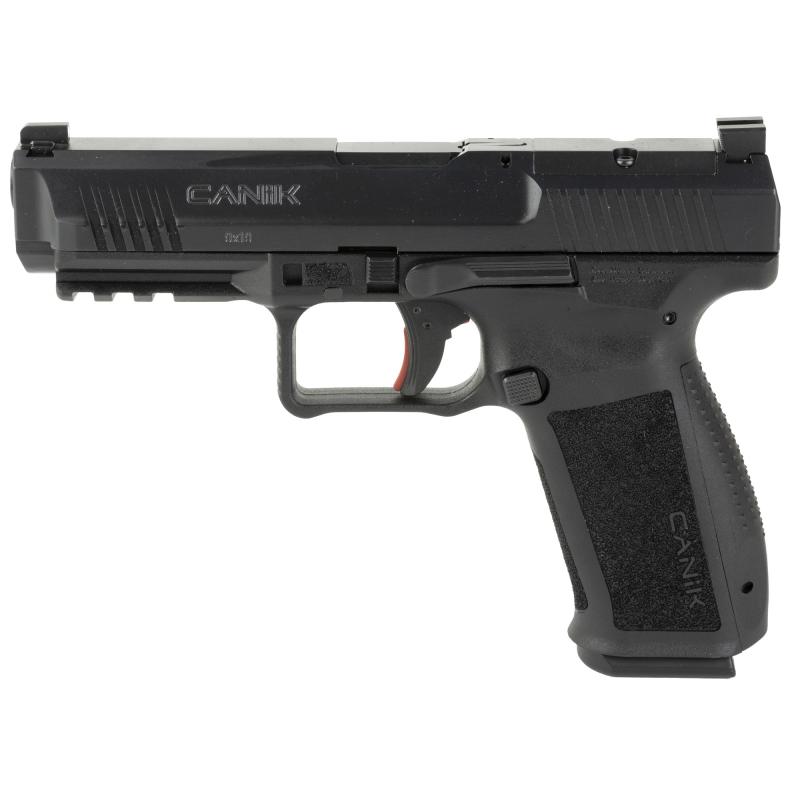 METE SFT, Striker Fire, Semi-automatic, Polymer Frame Pistol, Full Size, 9MM, 4.47" Barrel, Matte Finish, Black, 20 Rounds, 2 Magazines, Includes MeCanik MO1 Optic HG7164-N