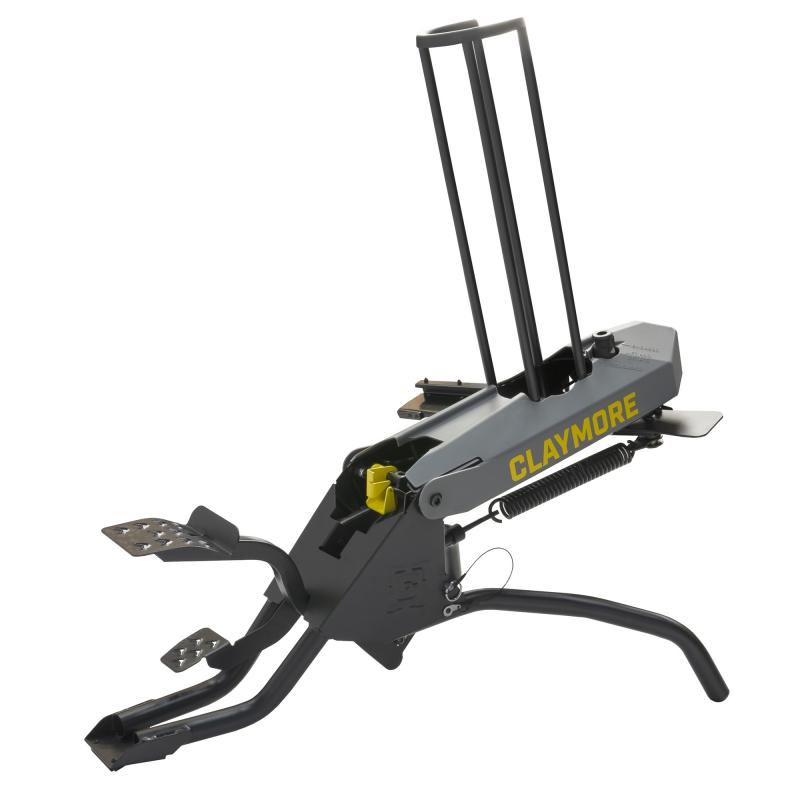 Claymore Clay Target Thrower, Foot Pedal Powered,  Holds Up to 50 Clays, Throws up to 70 Yards, Black 1122187
