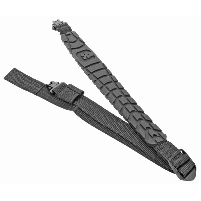 Max Slim Grip, Black, Includes Quick Detach Metal Sling Swivels, Adjusts From 20" to 41" In Length, 1.5" Strap 1131995