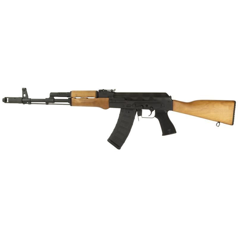 BFT74, Semi-Automatic Rifle, AK, 5.45X39MM, 16.25" Chrome Moly Barrel, 14x1 Left Hand Threaded, AK74 Style Muzzle Break, Premium Maple Hardwood Furniture, RAK-1 Enhanced Trigger, Bolt Hold Open and Extended Tab Safety Selector, Receiver Bulged and Forged