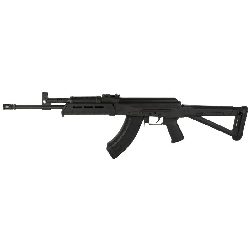 VSKA Tactical, Semi-automatic, AK, 7.62X39, 16.5" Barrel, Matte Finish, Black, Magpul MOE Grip, Magpul MOE AK Stock, Magpul MOE AK Handguard, Adjustable Sights, 30 Rounds, 5 US Palm Magazines, RI4377-N