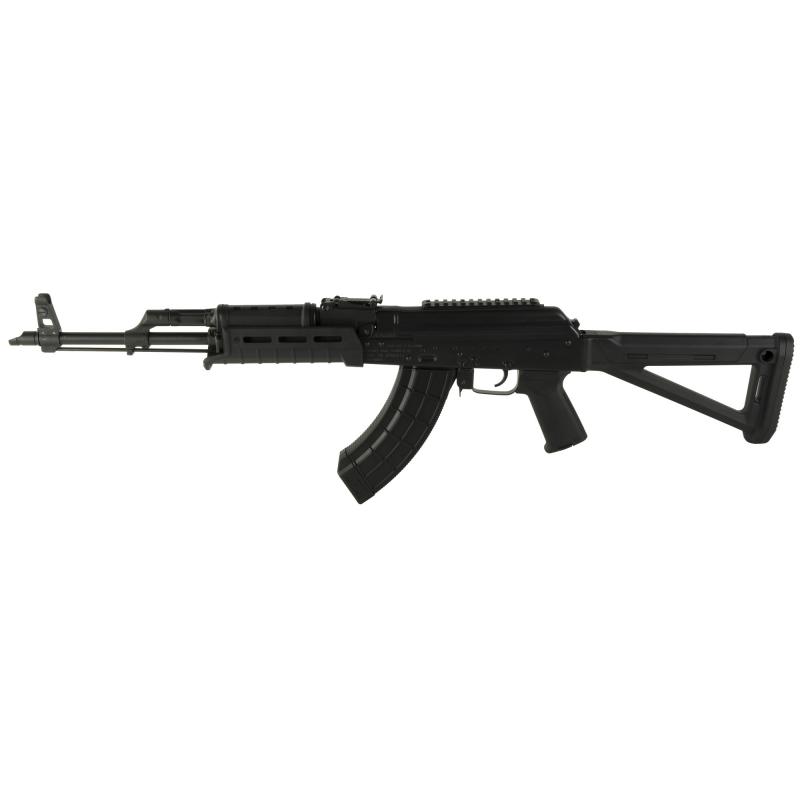 CGR, Semi-automatic, AK, 7.62X39, 16.5" Barrel, Threaded Barrel with Slant Brake, Matte Finish, Black, Railed Hinged Dust Cover, Magpul Furniture, Adjustable Sights, 30 Round, Includes 1 Magazine RI4975-N