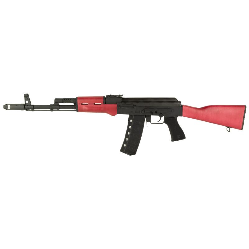 BFT556 Core, Semi-automatic Rifle, AK, 556 NATO, 16.25" Barrel, Matte Manganese Phosphate Finish, Black, Polymer Grip, Premium Russian Red Maple Hardwood Handguard and Stock, Adjustable Front and Rear Sight, Optic Ready Side Mount, RAK-1 Enhanced Trigger