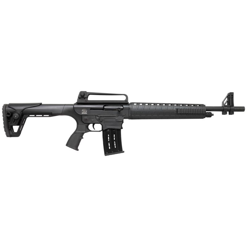 AR-12S, Semi-automatic, 12 Gauge 3", 18.9" Barrel, Modified Choke (Beretta/Benelli Mobil), Black Color, Polymer Fixed Stock, 5Rd, 1 Magazine 930.190