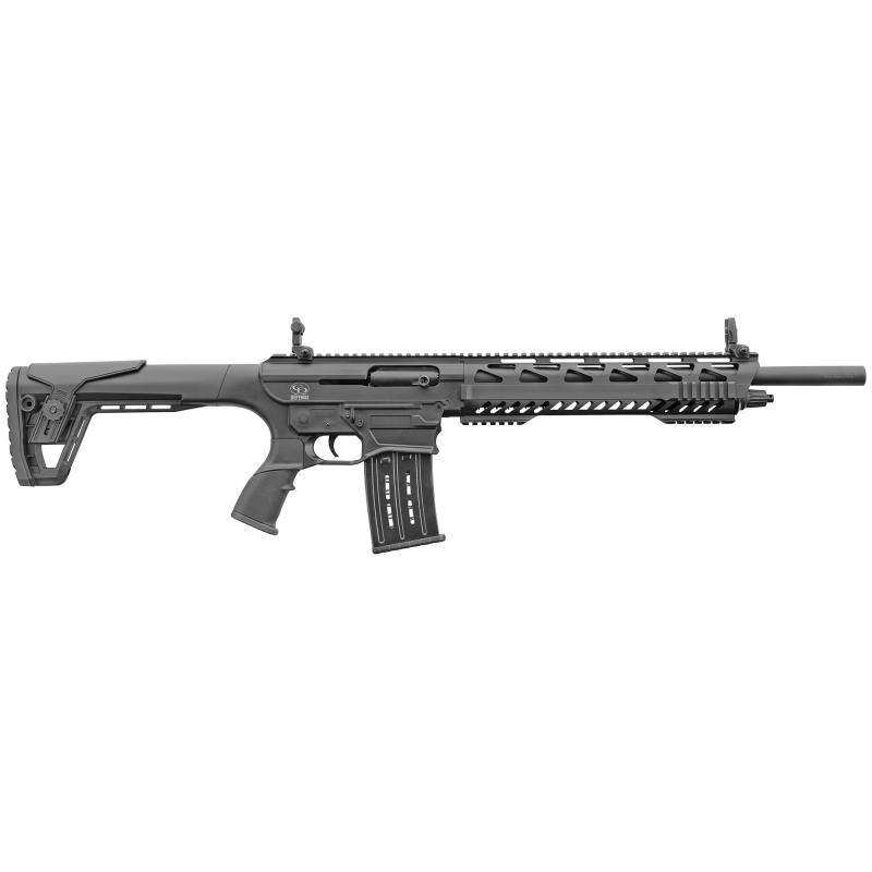 AR-12A, Semi-automatic Shotgun, 12 Gauge 3", 18.5" Barrel, Front/Rear Flip Sights, Synthetic Stock, Black, 5Rd 930.192