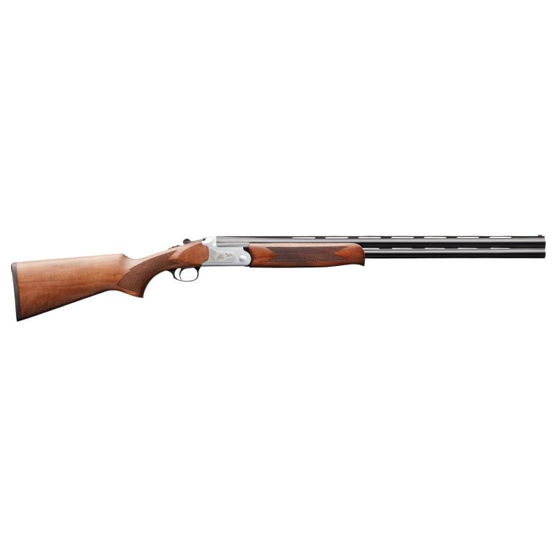 202, Over/Under, 20 Gauge 3", 26" Barrel, Blue Finish with a White Finish Receiver, Walnut Stock, 2Rd 930.217