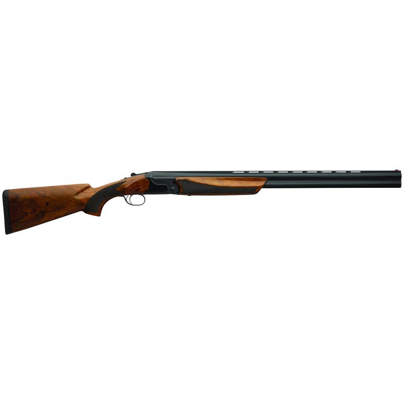 202E, Over/Under, 20 Gauge, 3" Chamber, 28" Barrel, Blued Finish, Black, Walnut Stock, Fiber Optic Front Sight, 2 Rounds, Includes (5) Chokes- F, IM, M, IC, C 930.395