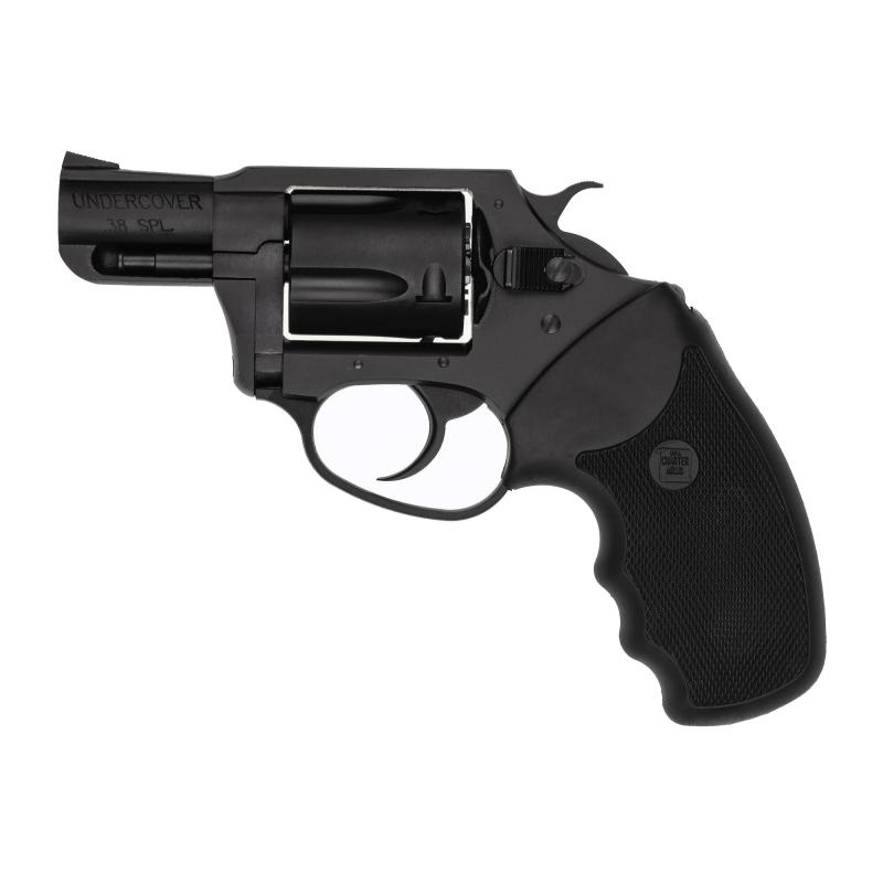 Undercover, 38 Special, 2" Barrel, Steel Frame, Blue Finish, Rubber Grips, Fixed Sights, 5Rd, Fired Case 13820
