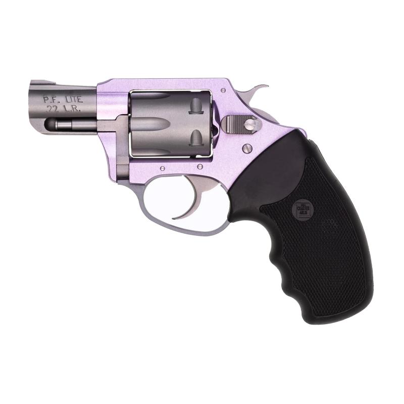 Lavender Lady, Revolver, 22LR, 2" Barrel, Aluminum Frame, Lavender Finish, 6Rd, Fixed Sights 52240