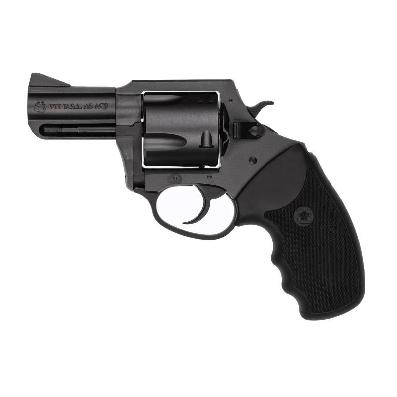 Pitbull, Revolver, 45 ACP, 2.5" Barrel, Aluminum Frame, Nitride Finish, 5Rd, Fixed Sights 64520
