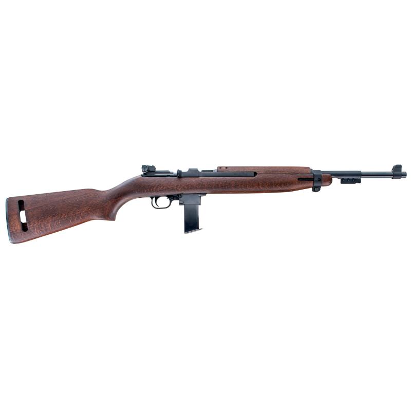 M1-9, Semi-automatic Rifle, 19" Barrel, Blue Finish, Wood Stock, 2 Magazines, 10Rd, Fully Adjustable Rear Sight, Dovetail Rail for Scope Mount 500.136