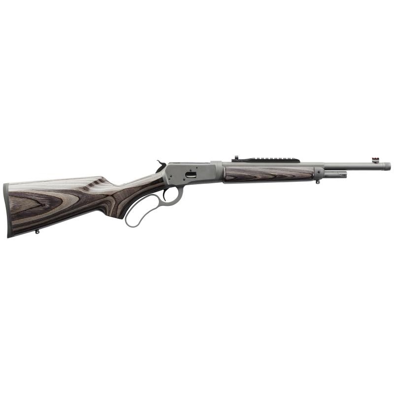 1892 Wildlands, Lever Action Rifle, .44 Magnum, 16.5" Threaded Barrel, Skinner Peep Sight w/ Fixed Front Fiber Optic, Laminate Stock, Gray, 5Rd 920.425