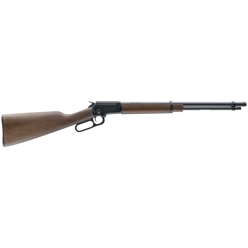 LA322, Lever Action Rifle, 22 LR, 18.5" Threaded Barrel, 1/2X28, Matte Finish, Black, Wood Furniture, 15 Rounds 920.432