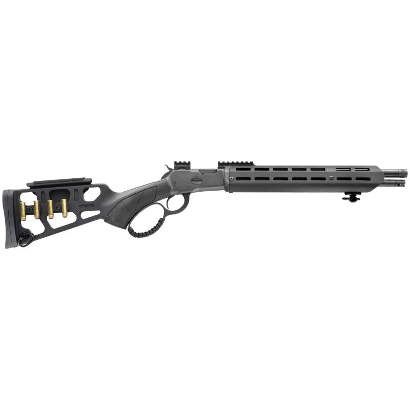 1892 Wildlands Tactical, Lever Action Rifle, 44 Magnum, 16" Threaded Barrel, Matte Finish, Black, 5 Rounds, M-LOK Handguard 920.434