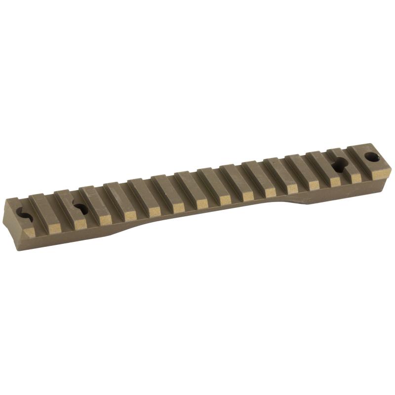 1 Piece Base, Burnt Bronze, Cerakote, 0MOA, Compatible with Remington 700 Long Action 810-00012-06