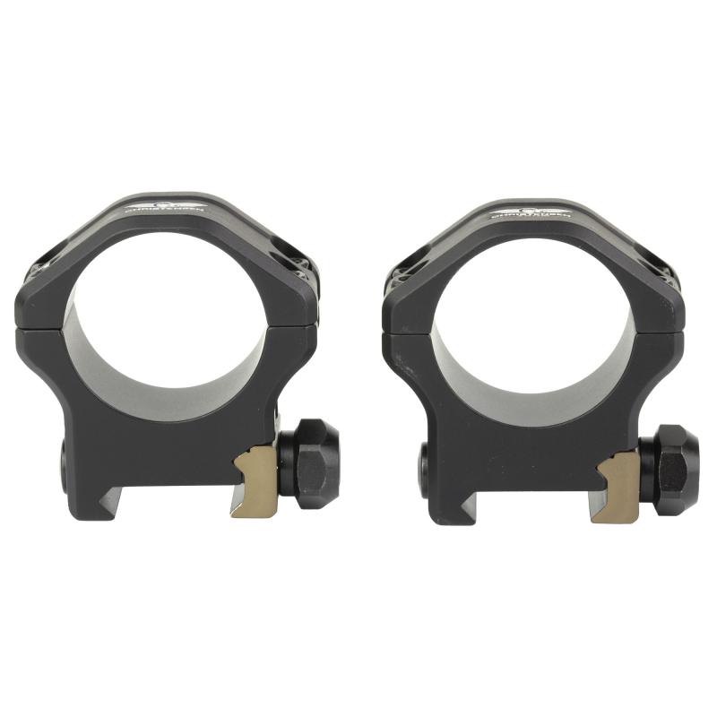 Ultralight, 30MM Scope Rings, Medium, Lightweight, Black, Anodized 810-00041-03