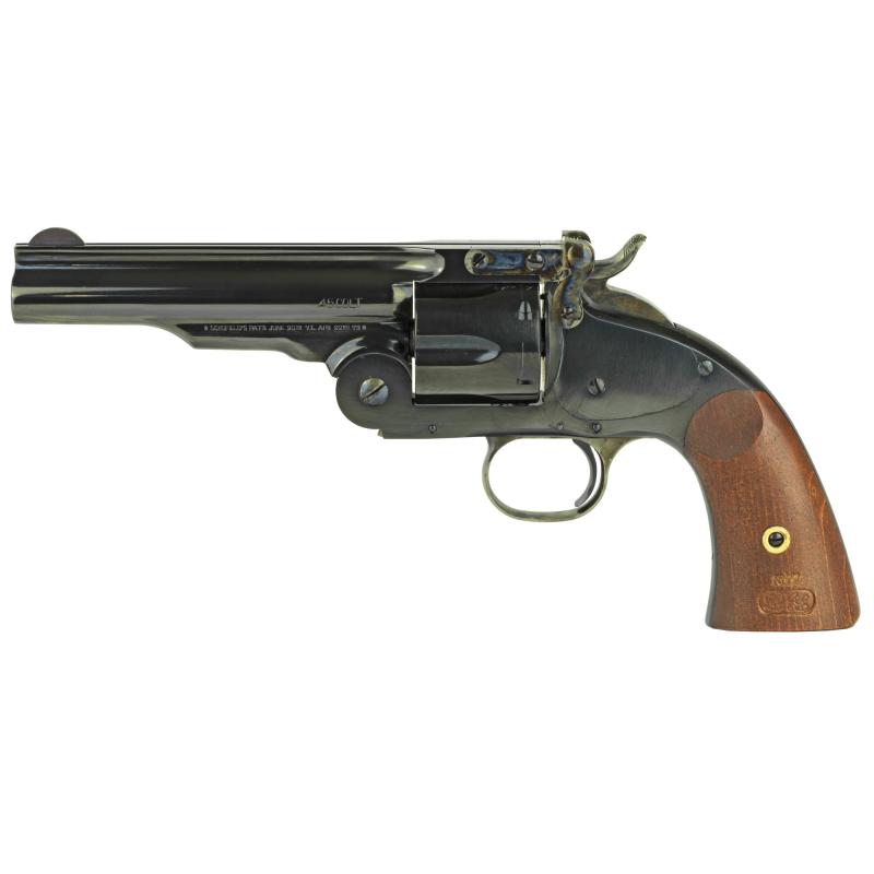 Model 3 Schofield .45 Long Colt 5 Inch Barrel Blue Steel Finish Smooth Walnut Grip 6 Round