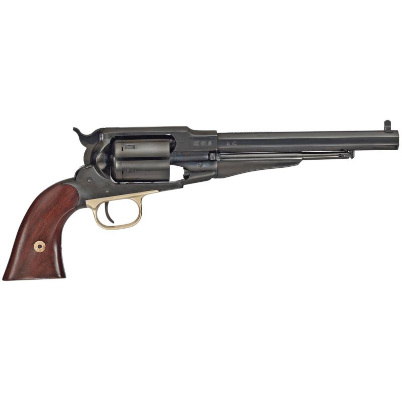 Preacher, Single Action Revolver, 45 Long Colt w/ 44 Percussion Interchangeable Cylinder, 8" Barrel, Blued, 2 Piece Walnut Grips, Fixed Sights, 6 Rounds PREACHER