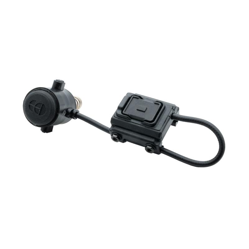 REIN Single Momentary Switch, Part, Black CD2219-B-BLK
