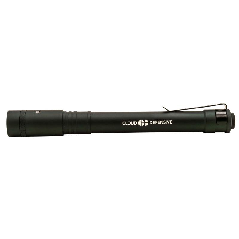 Chicro XL Flashlight, 500 Lumens, Black, Includes Reversible Pocket Clip, 10870 Rechargeable Battery and USB-C Charging Cable CHICRO-XL