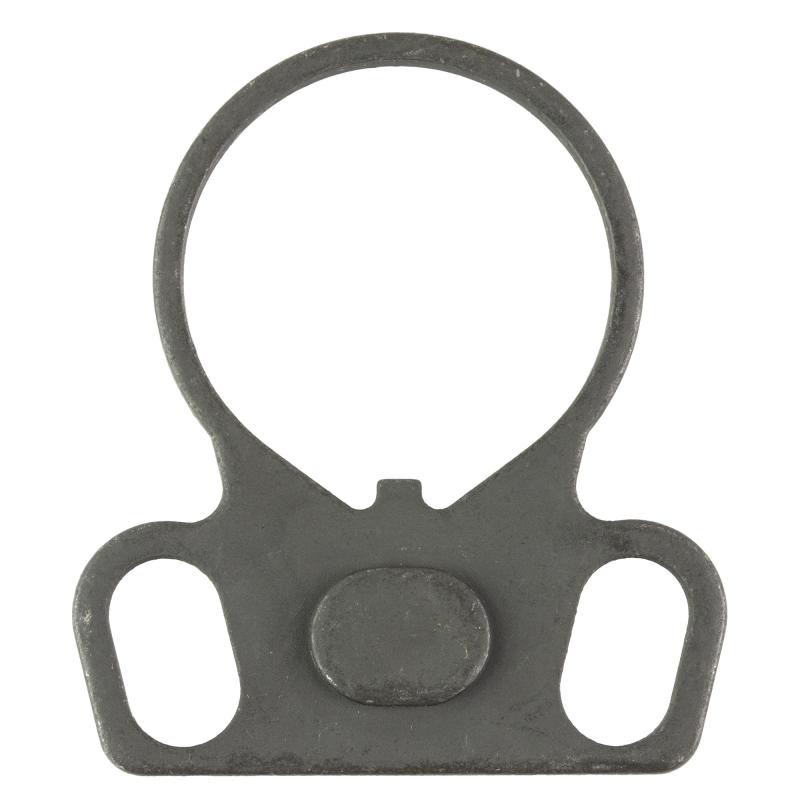 Receiver End Plate, Ambidextrous Single Point, Fits AR-15, Black 55CA9AC