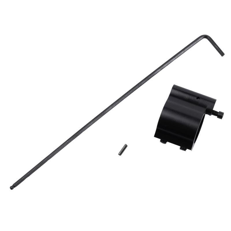 ZEROED Adjustable Gas Block, Fits AR-15 with .750" Barrels, Nitride Finish, Black 55DA31F