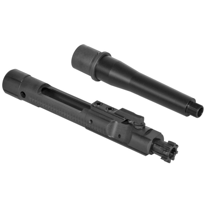 MKGS Barrel, 9MM, 5" Barrel, Black Finish, Includes BCG, Fits AR Rifles 99D17C3