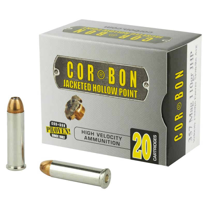 Self Defense .357 Magnum 110 Grain Jacketed Hollow Point 20 Per Box
