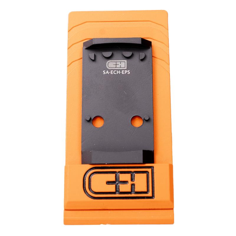 Echelon to Holosun, Optic Mounting Plate, Fits Springfield Echelon, Compatible with Holosun EPS/EPS Carry, Anodized Finish, Black SA-ECH-EPS