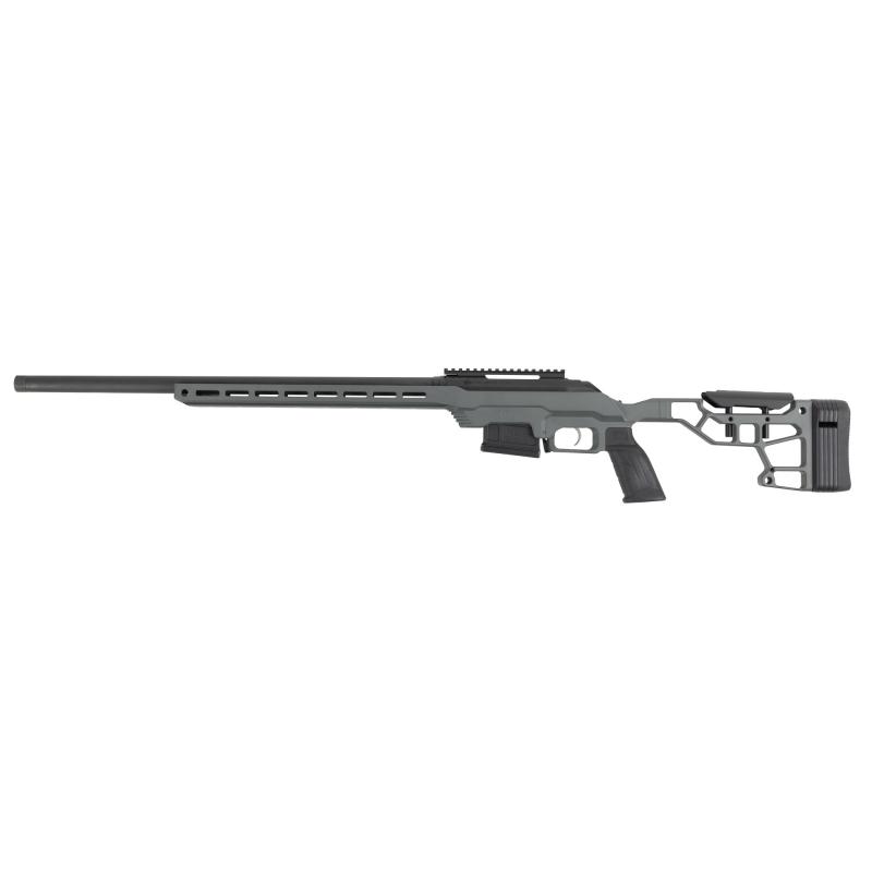 CBX Precision, Bolt Action, 308 Winchester, 24" Barrel, Adjustable Cheek Riser, Nitride Finish, Gray 1 AICS Magazine, 5 Rounds, Optics Ready CBX-HV24CGA-308