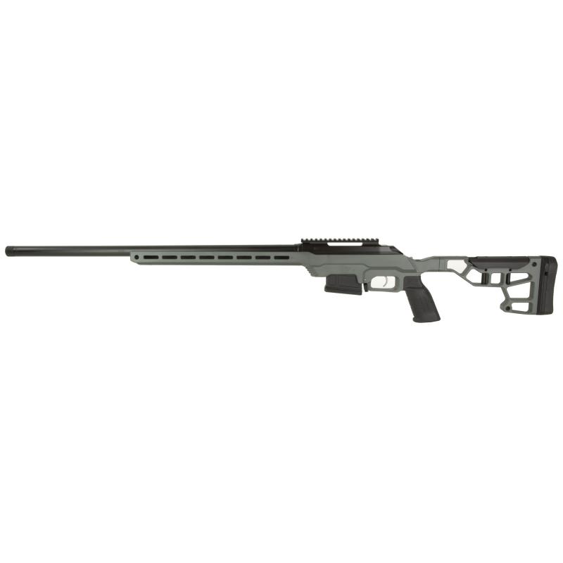 CBX Precision, Bolt Action, 6.5 Creedmoor, 26" Barrel, Adjustable Cheek Riser, Nitride Finish, Gray, 1 AICS Magazine, 5 Rounds, Optics Ready CBX-HV26CGA-65C
