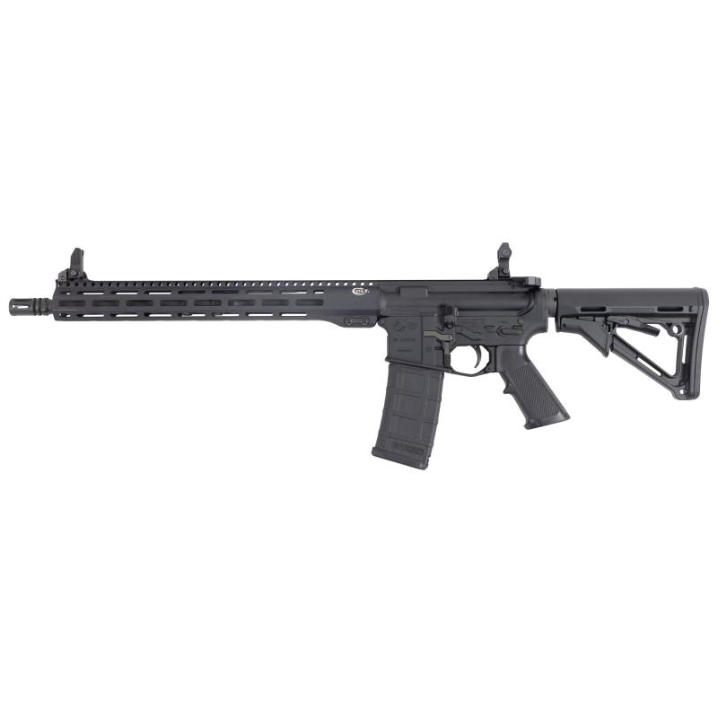 M4 Carbine CM5-Sentry, Semi-automatic, AR, 223 Remington/556NATO, 16.1" Barrel, 1:7 Twist, A2 Flash Hider, Anodized Finish, Black, Colt Free Float Handguard, Magpul CTR 4 Position Stock, A2 Grip, Flip Up Front and Rear Sights, 30 Rounds, 1 Magazine CM556