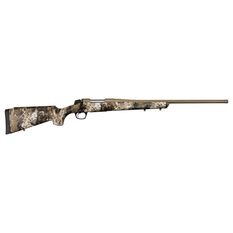 Cascade, Bolt Action Rifle, 6.5 PRC, 24" Threaded Barrel, 5/8x24, Cerakote Finish, Flat Dark Earth, Synthetic Stock, Veil Wideland Finish, 2 Piece Weaver Base, 3 Rounds CR3909C