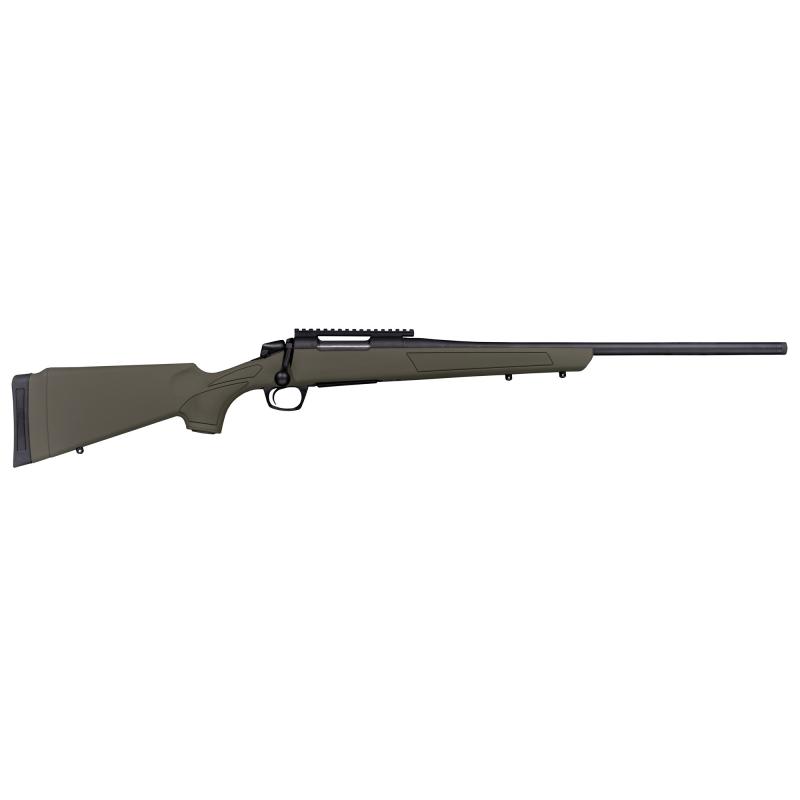Cascade, Bolt Action Rifle, 300 Winchester Magnum, 24" Threaded Barrel, 5/8X24 Thread Pattern, Cerakote Finish, Graphite Black, Synthetic Stock, Olive Drab Green, 0 MOA Picatinny Rail, 1 Magazine, 3 Rounds CR3911G