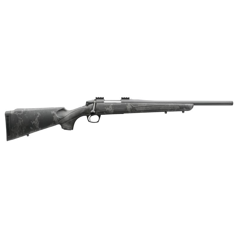 Cascade, Bolt Action Rifle, 223 Remington, 18" Threaded Barrel, 5/8x24, Cerakote Finish, Graphite Black, Synthetic Stock, Veil Tac Black, 2 Piece Weaver Base, 4 Rounds CR3912R
