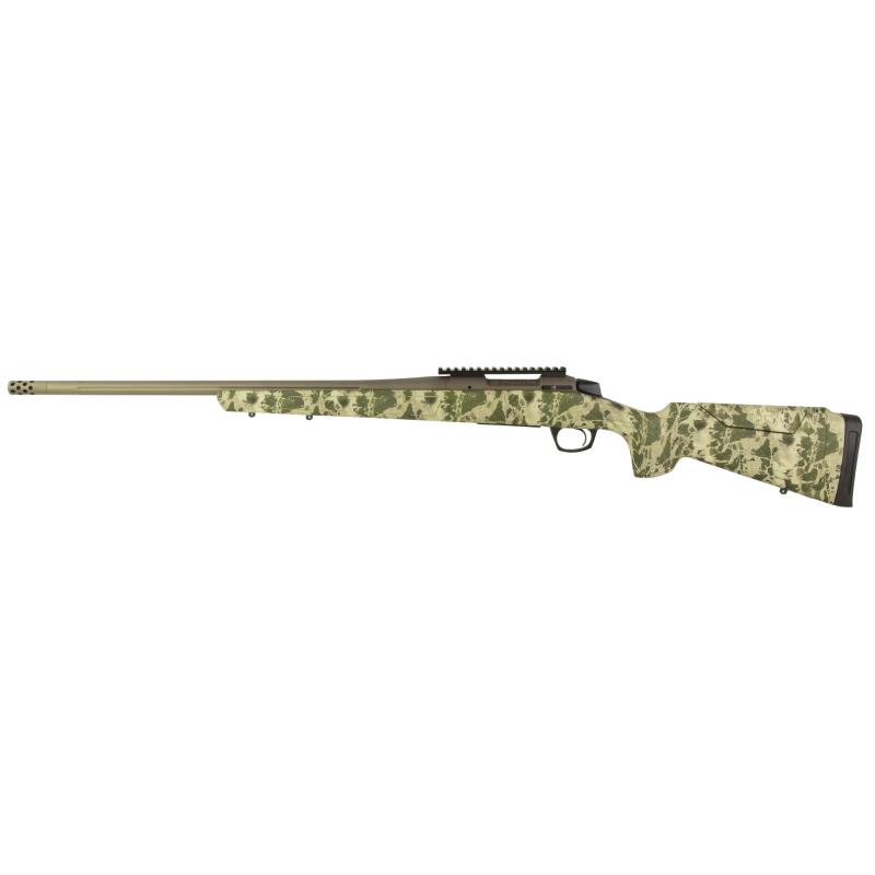 Cascade Long Range Hunter, Bolt Action Rifle, 6.5 Creedmoor, 22" Threaded Barrel, 5/8x24, Cerakote Finish, Smoked Bronze, Synthetic Stock, Realtree Hillside Camo, 20 MOA Picatinny Rail, 1 Magazine, 4 Rounds CR3951