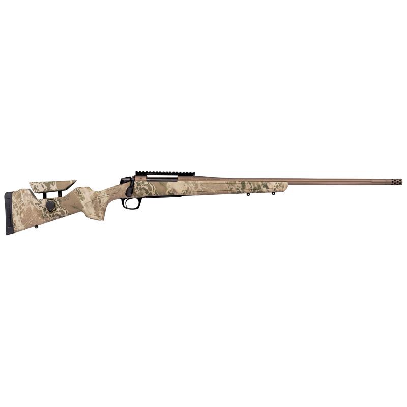 Cascade Long Range Hunter, Bolt Action Rifle, 6.5 PRC, 24" Barrel, Threaded 5/8x24, Cerakote Finish, Bronze Barrel and Action, Realtree Hillside Camo Stock, 3 Rounds, 1 Magazine CR3959